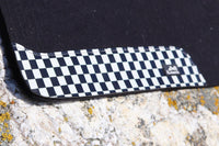 AlpenPad Design Line mit bedrucktem Leder schwarz/weiß - Horse_Art_Bodensee